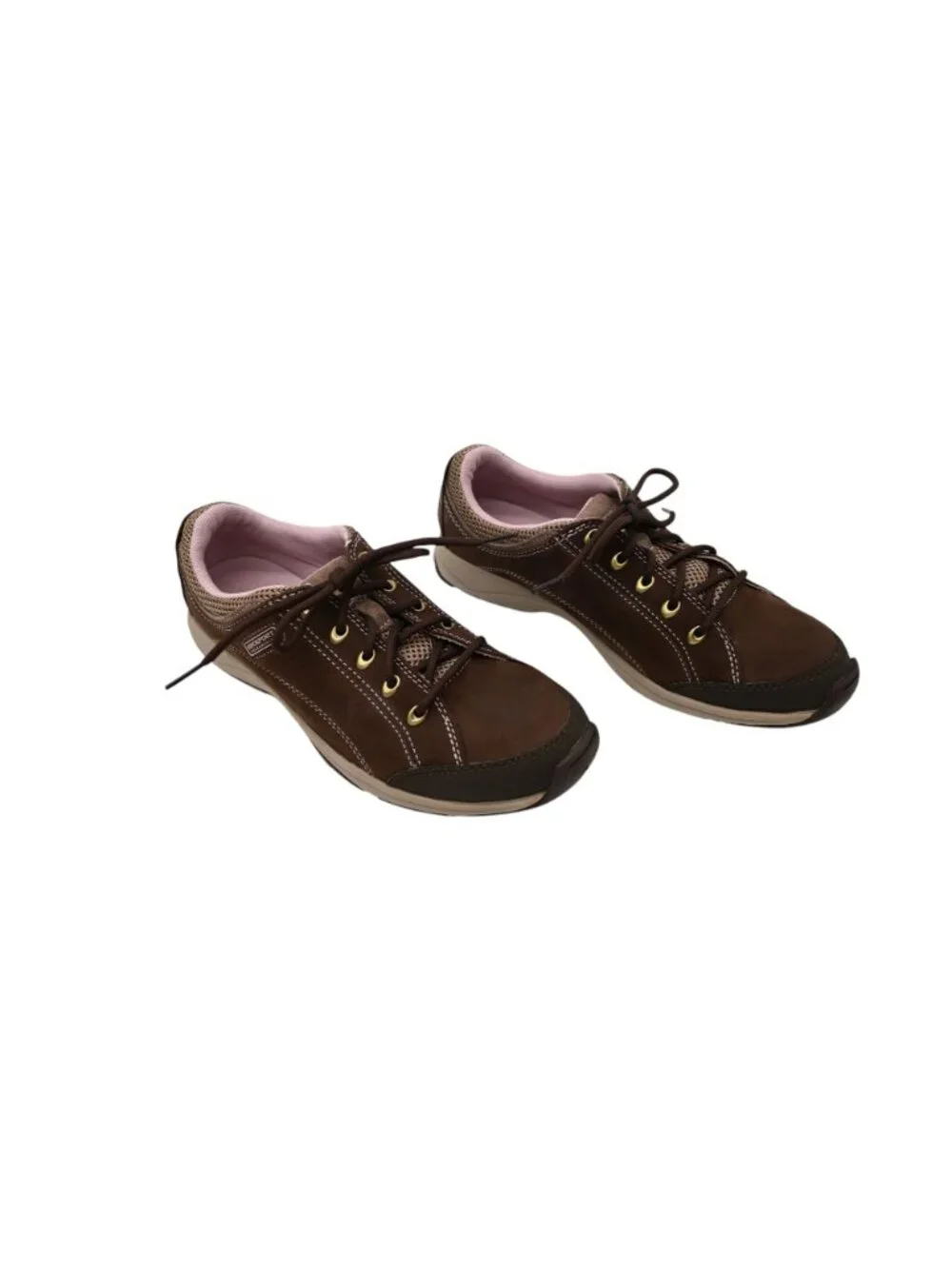 Rockport Sidewalk Expressions Chranson Walking Shoes Sz 9M Brown Purple Comfort